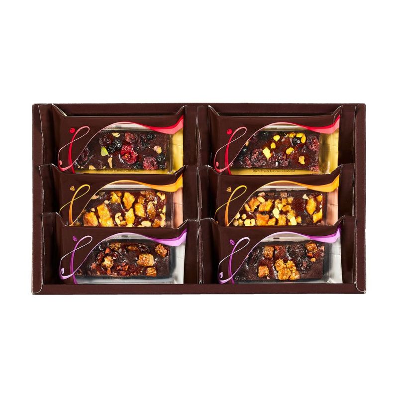 中島大祥堂 贅沢フルーツのガトーショコラ 6号 2箱セット 送料込み チョコレート ケーキ ギフト 手土産