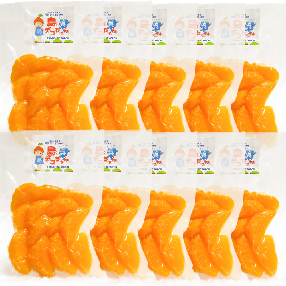 農園直送 冷凍 島デコちゃん (冷凍不知火) 1房タイプ 10個入 数量限定販売 送料込み 柑橘 みかん 大崎下島上神農園