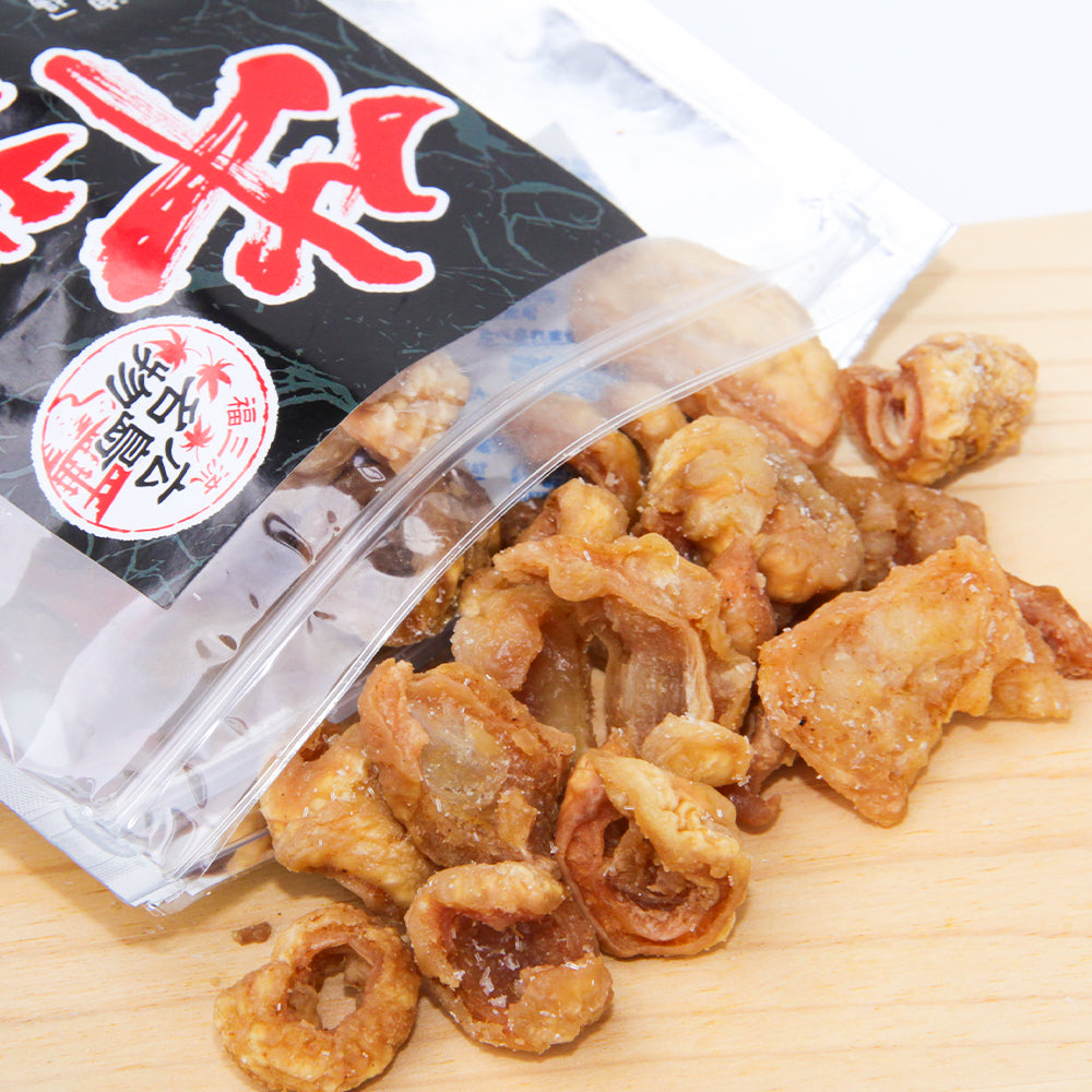 広島名物 牛揚げ せんじ 40g 宅配便 せんじがら 送料込み 福さん ホルモン せんじ肉 おつまみ