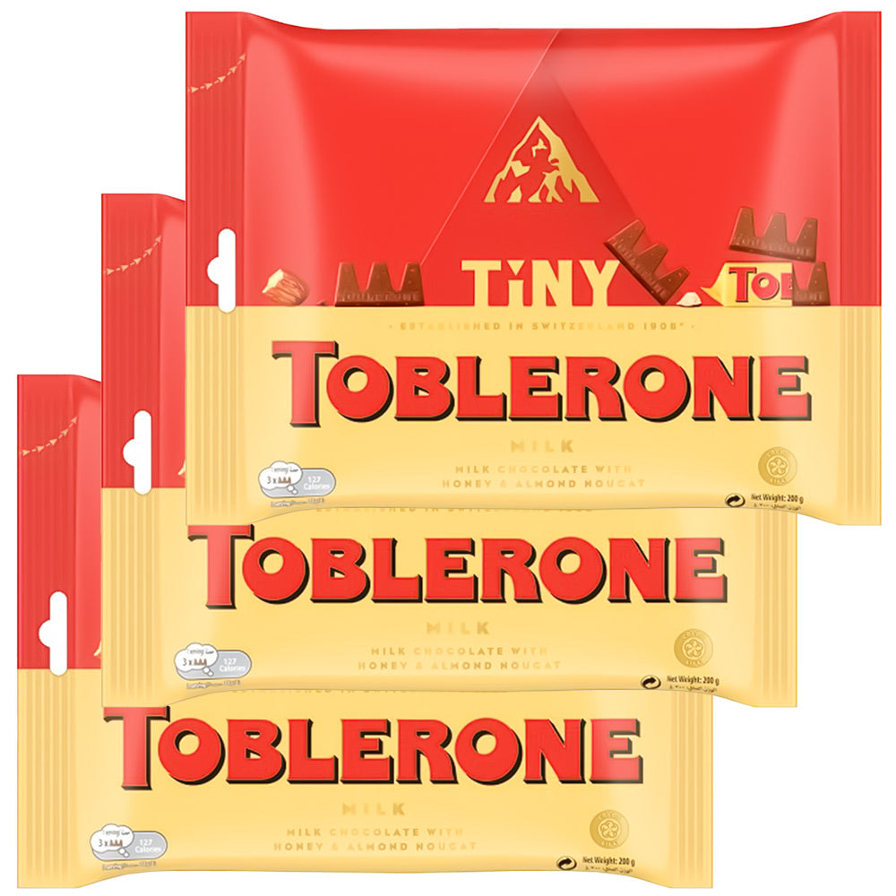 トブラローネ スイスチョコレート タイニー・ミルクバック 200g 3袋セット