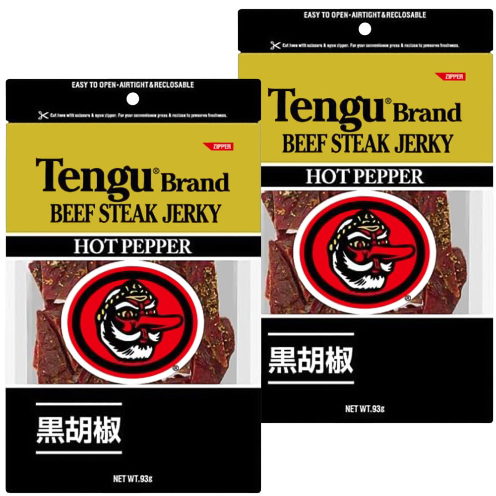 テングビーフジャーキー ホット 93g ポストお届け便セット