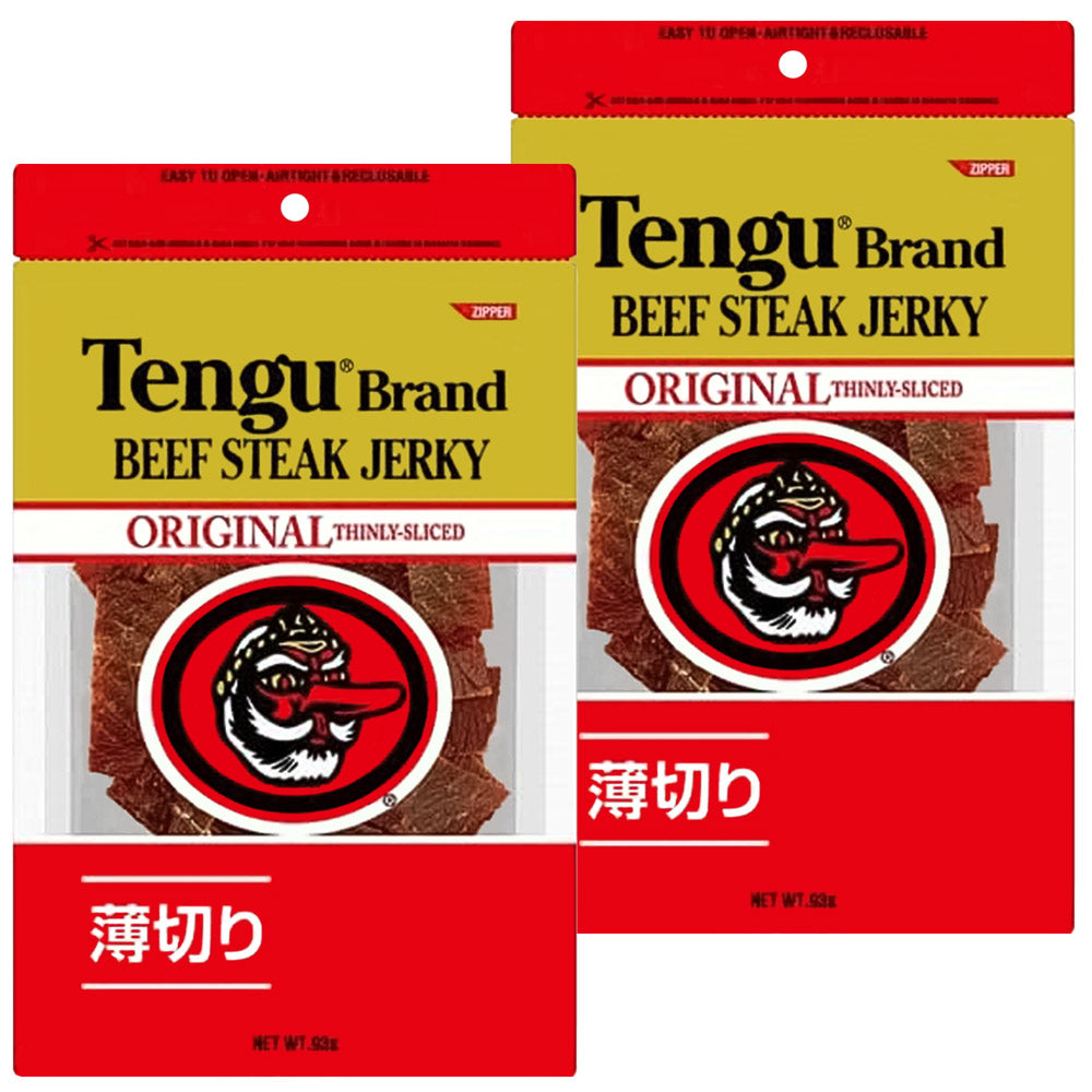 テングビーフジャーキー 薄切り 93g ポストお届け便セット