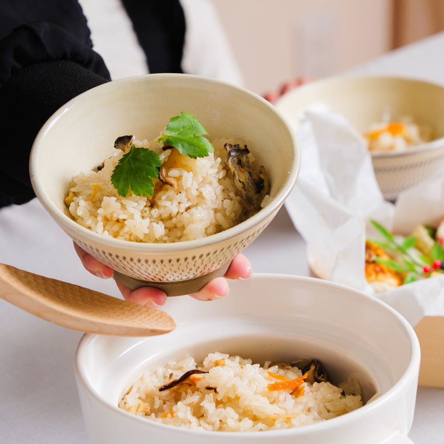牡蠣めしの素 2合炊 2袋セット 送料込み 阿藻珍味 釜飯 牡蠣飯 炊き込みご飯の素