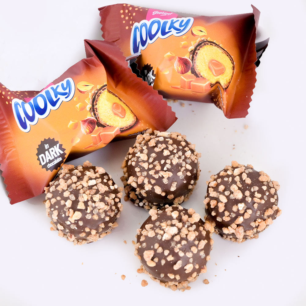 ゴプラナ クールキー ダークチョコレート 2個セット ポーランドチョコ 送料込み キャラメル ヘーゼルナッツ 輸入ブランドチョコ Goplana