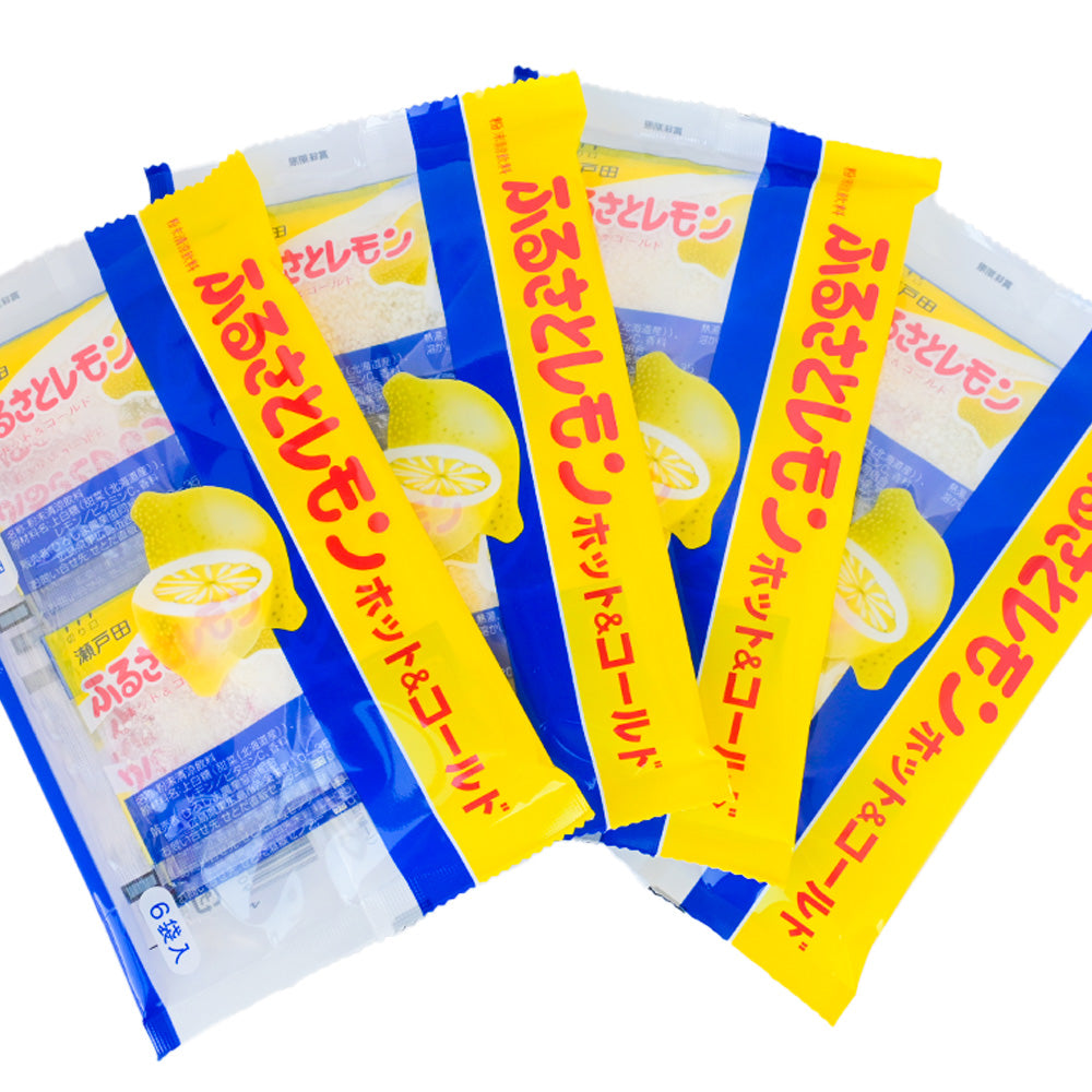 瀬戸田産レモン使用 ふるさとレモン 4袋セット(12g×6袋入×4) 粉末清涼飲料