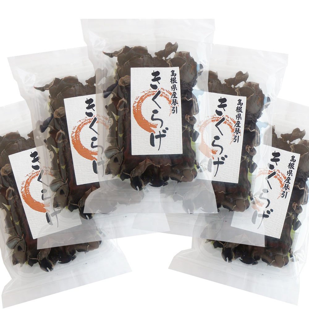 乾燥 きくらげ 90g(30g×5) 送料込み 島根県飯石森林組合 森林組合が育てたきくらげ 干しきくらげ 地域名産品