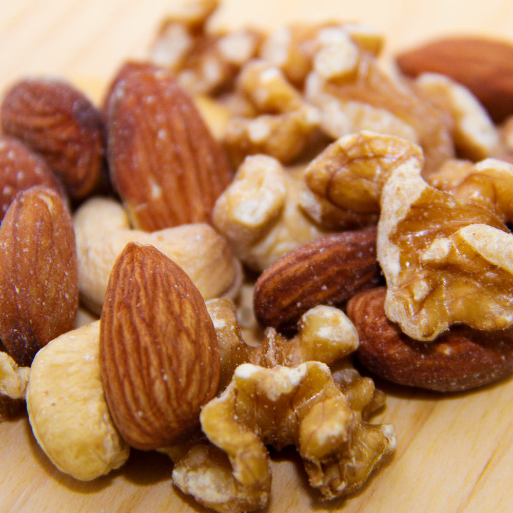 Today+ ミックスナッツ 140g(20g7袋入り)6袋セット 送料無料 ロカボ 素焼き おつまみ