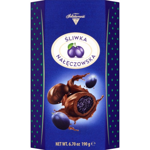 ソリダルノ プルーンチョコ バロティン 190g 3箱セット ポーランドチョコ 冬季限定 送料込み リキュール チェリーチョコ 輸入ブランドチョコ