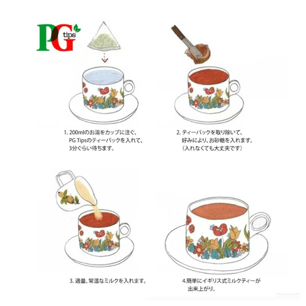 PG Tips オリジナルティー 40p 3箱セット 送料無料 英国 イギリス 紅茶ブランド ティーバッグ