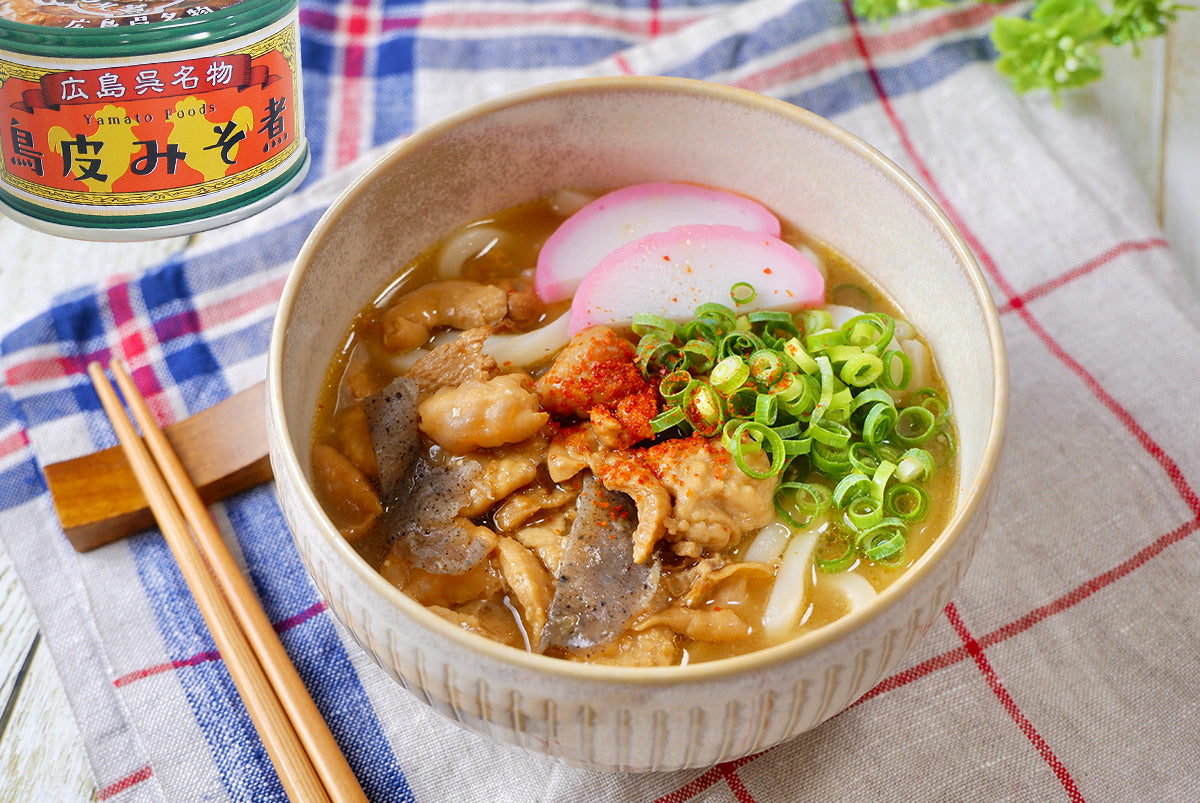 鳥皮 みそ煮 1缶130g 3缶セット 送料無料 ヤマトフーズ TAU瀬戸内ブランド認定商品