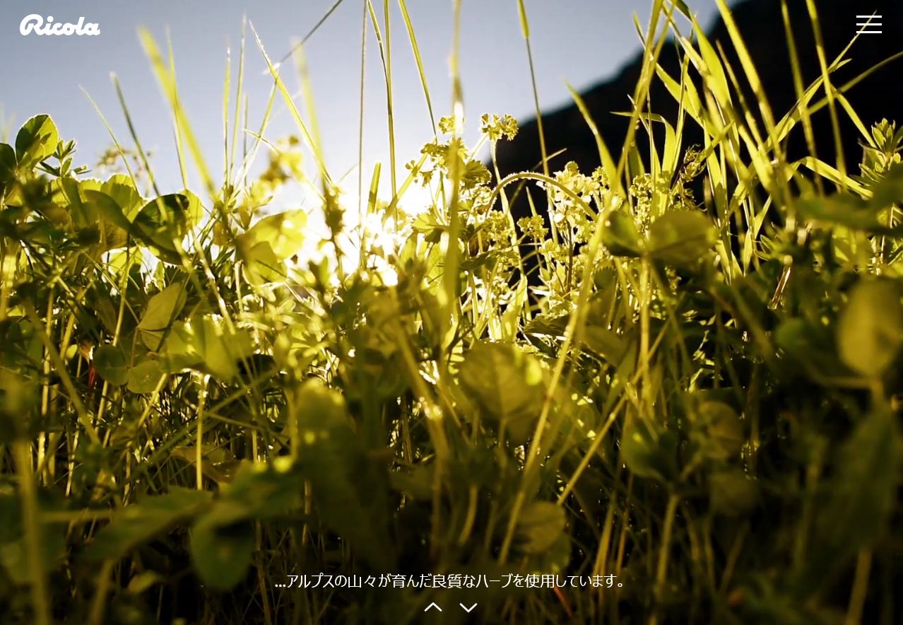 リコラ グラッシャー ミント ハーブ キャンディー 1袋70g 6袋セット 送料無料 スイスハーブキャンディー のど飴 合成香料着色不使用