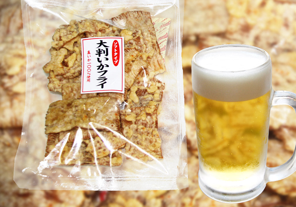 送料込み 広島名産 得々大判 いかフライ 126g 10袋セット しっとりやわらかタイプ イカ天 おつまみ 魷脆餅 下酒菜