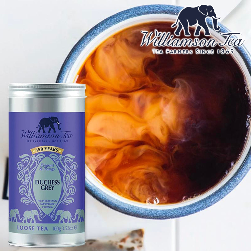 Williamson Tea ウィリアムソンティー ダッチェスグレイ 缶 100ｇ 送料込み 紅茶 ケニア イギリス