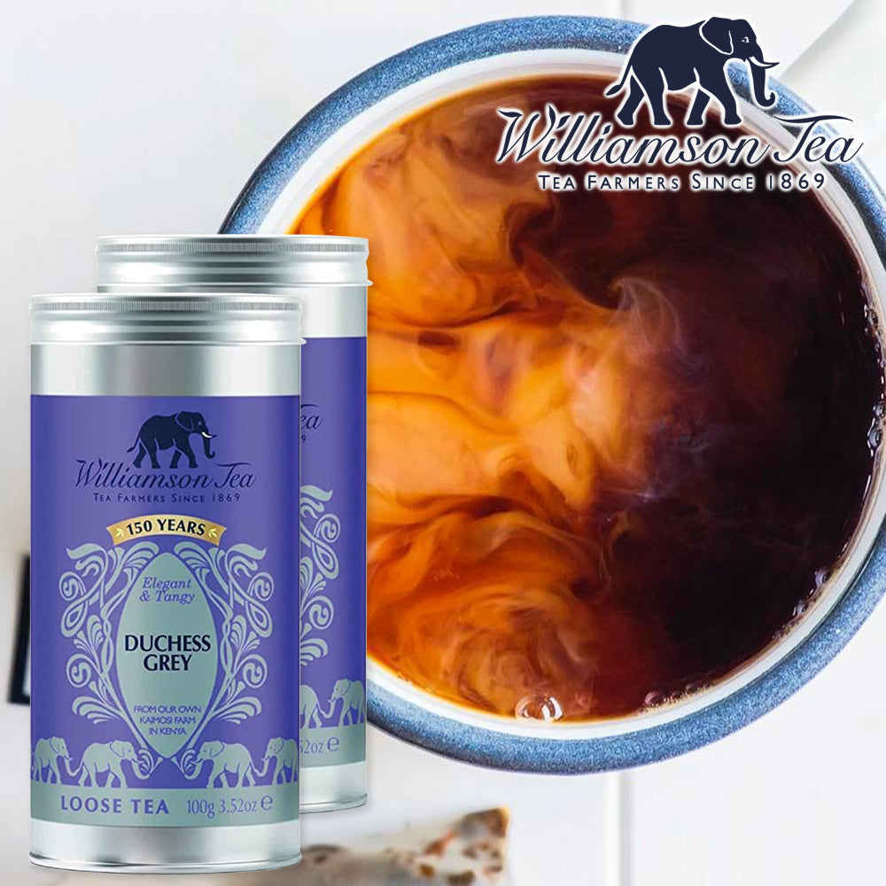 Williamson Tea ウィリアムソンティー ダッチェスグレイ 缶 100g 2缶 送料込み 紅茶 ケニア イギリス