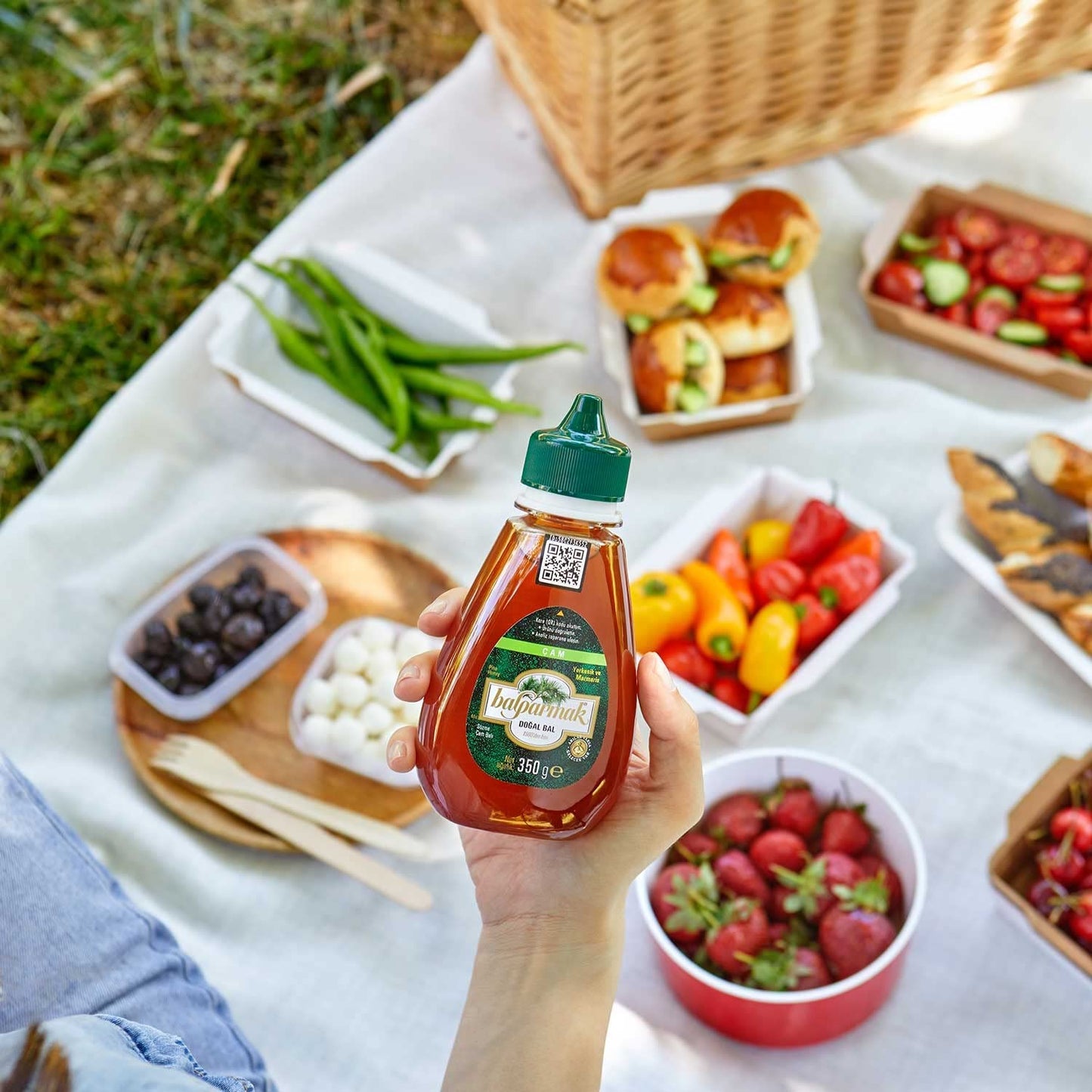 バルパルマック パイン・ハニー 350g トルコ産 はちみつ 蜂蜜 松の蜂蜜 甘露蜜 送料込み