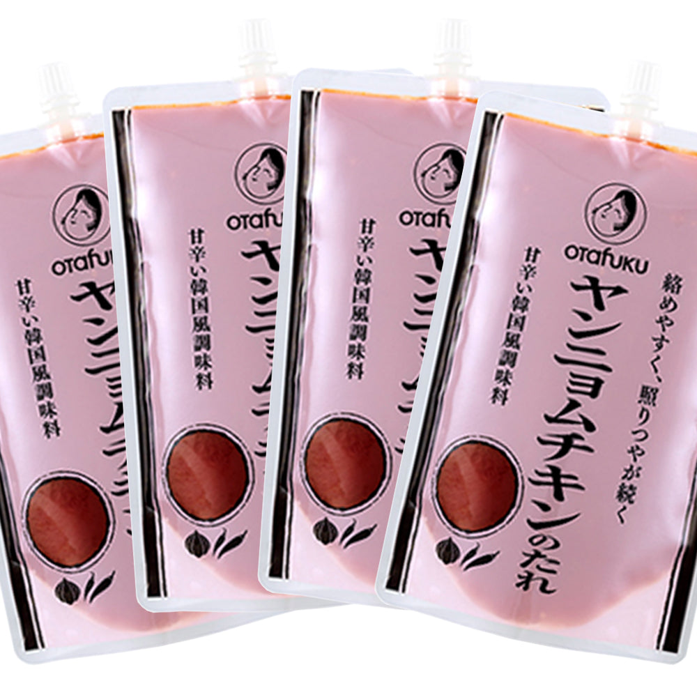 オタフク ヤンニョムチキンのタレ 業務用 パウチタイプ 500g 4袋セット 作り方レシピ入