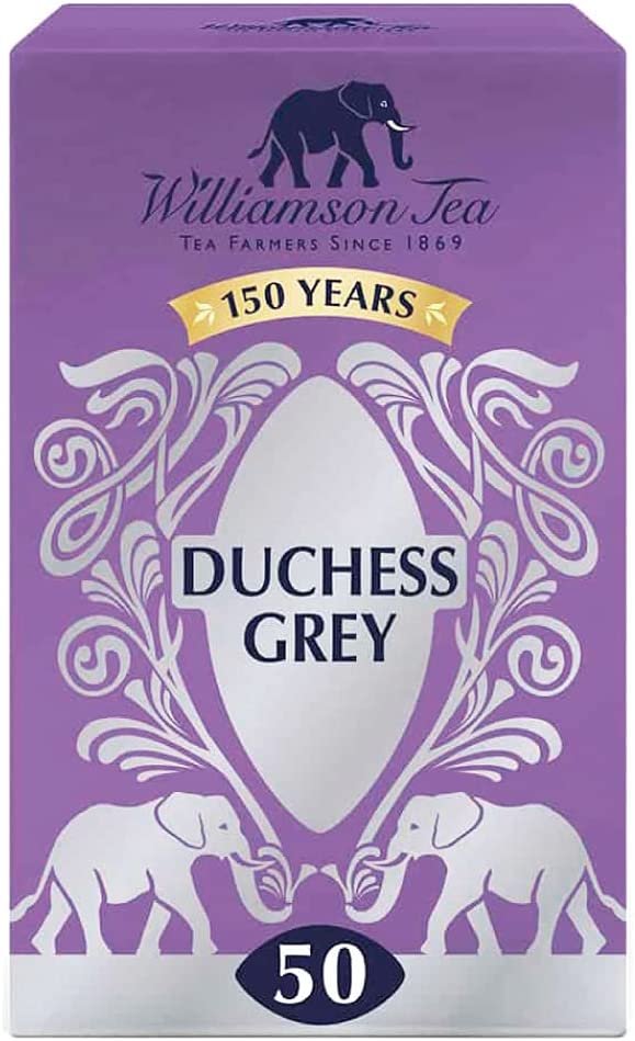 Williamson Tea ウィリアムソンティー ダッチェスグレイ ティーバック 2箱 (1箱2.5g×50P) 送料込み 紅茶 ケニア イギリス