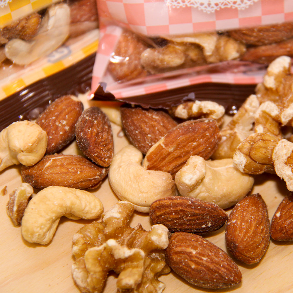 Today+ ミックスナッツ 140g(20g7袋入り)12袋セット 送料無料 ロカボ 素焼き おつまみ