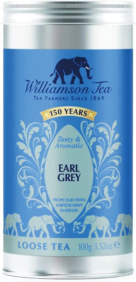 Williamson Tea ウィリアムソンティー アールグレイ 缶 100g 送料込み 紅茶 ケニア イギリス