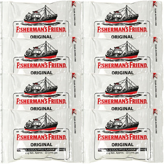フィッシャーマンズ フレンド エクストラ ストロング ミント (白) 8袋セットの商品画像