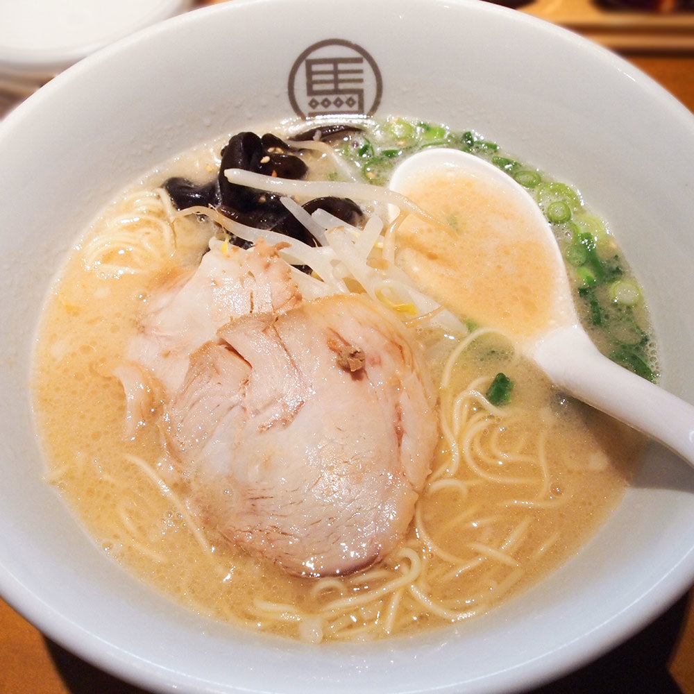 広島 豚骨 生ラーメン 我馬(がば) 白馬 2食×2袋