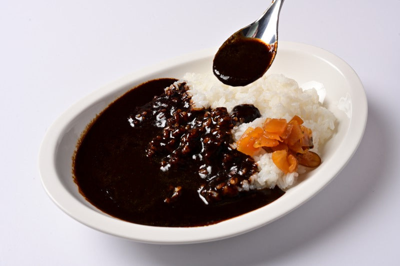 富山ブラックカレー中辛 パウチタイプ 1人前2箱セット