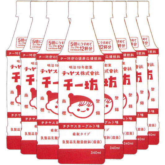 チー坊 乳酸菌飲料 340ml ８本セット 希釈タイプ