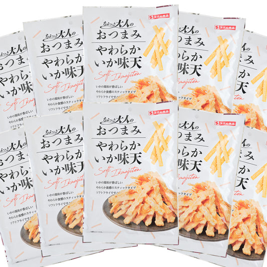 やわらかいか味天 １００g １０袋セット 送料込み おやつ おつまみ スグル食品