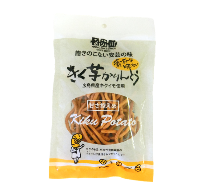 きく芋 かりんとう １袋６０ｇ １０袋 送料無料 広島県産キクイモ使用 銀座ＴＡＵ おつまみ イヌリン