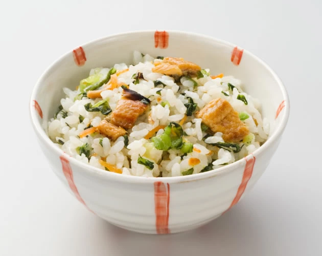 広島菜ごはん 【ちりめん】【あなご】 まぜご飯 ２箱セット (１箱１００ｇ２合用) 送料込み 漬物 手土産 山豊漬物