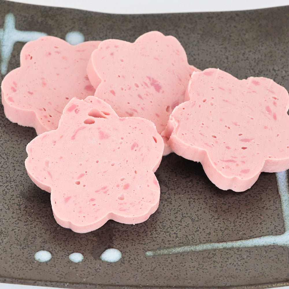 業務用花形ソーセージ 800g 桜型切り口が可愛い ボロニアソーセージ 豚肉・鶏肉使用 お弁当や行事に便利 送料込み 福留ハム 花ソーセージ クール便