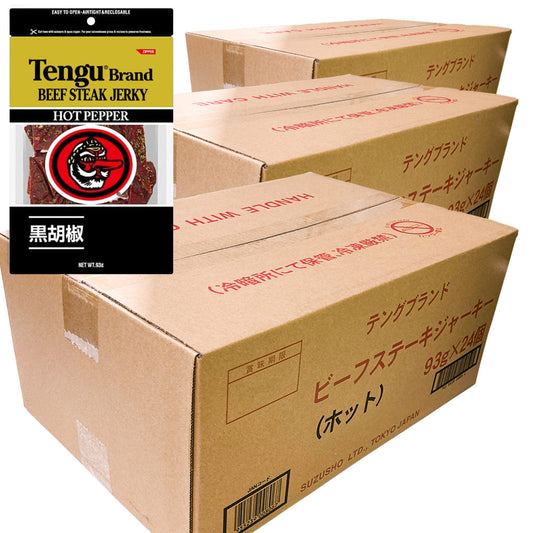 テングビーフジャーキー ホット 93g×72袋セット
