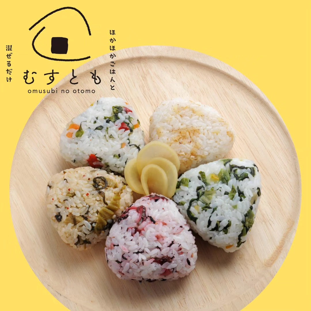 むすとも おかかしょうが　３個セット　（１個８０ｇ２合用）送料込み　おむすび 手土産 山豊漬物