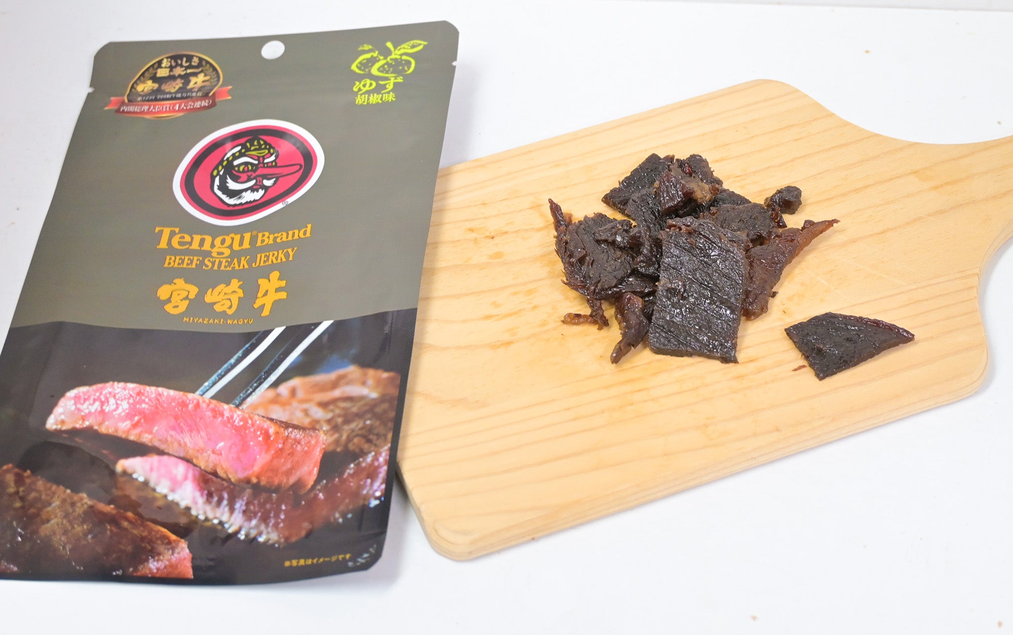 テング ビーフジャーキー 宮崎牛オリジナル 25g 12袋 送料込み