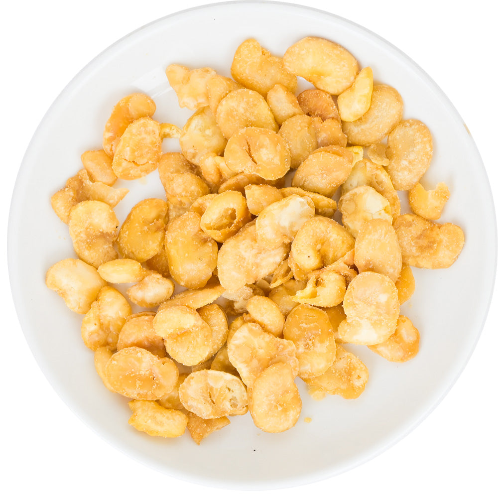 パリッ塩そらまめ ガーリック味 70g 3袋セット 送料込み おつまみ おやつ 皮無し そら豆 いかり豆 フライビーンズ