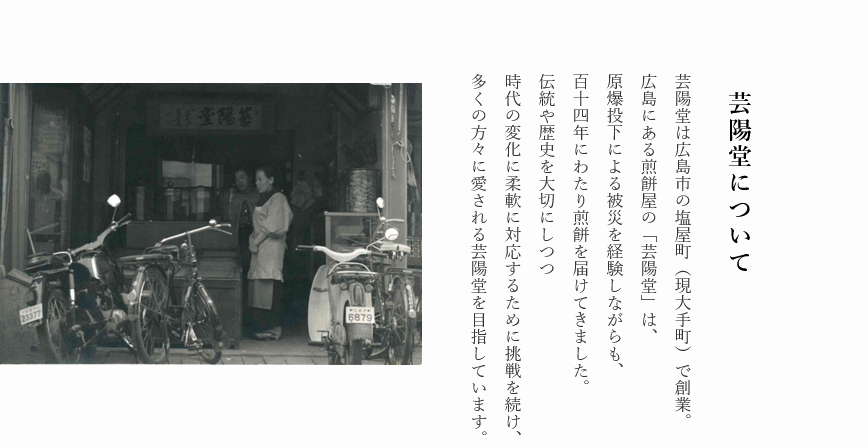 頼山陽煎餅 化粧箱入 送料込み 手提げ袋付き 芸陽堂