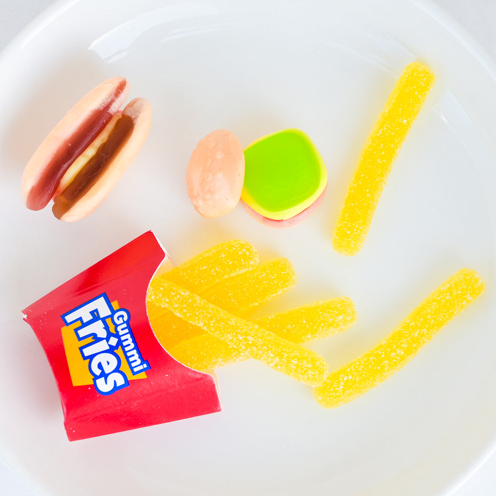 EIM YUPI ファストフードグミ ３Ｐ ２７g ２４箱セット 送料無料 ハンバーガーグミ ポテトグミ ホットドッググミ フルーツグミ エイム ユピ プレゼント ハロウィン クリスマス SNS