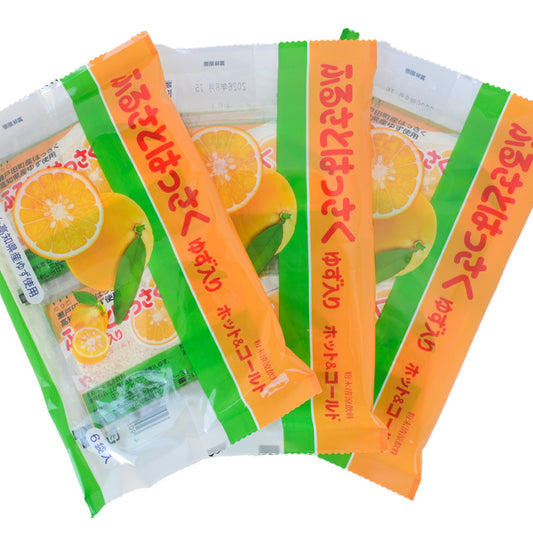 瀬戸田産はっさく使用 ふるさとはっさく ゆず入り 3袋セット(12g×6袋入×3) 粉末清涼飲料