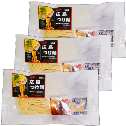 旨辛 広島つけ麺 １人前 生麺 国産小麦100％使用 送料込み　ご当地ラーメン 激辛 マルバヤシ