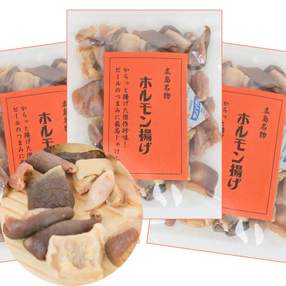 ホルモン揚げ ５０ｇ 送料込み おつまみ おやつ スナック ケーエム商事 ポスト便