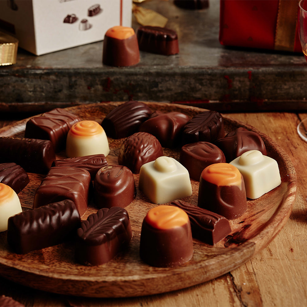 デュックドール リキュール木箱１２５ｇ１０粒 送料込み ベルギーチョコ Duc ｄ’O 輸入チョコ