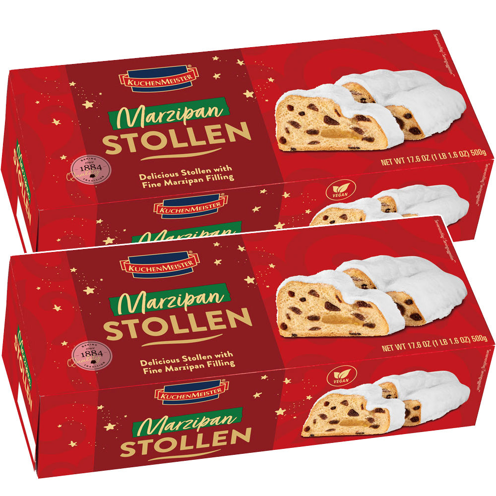 クーヘンマイスター マジパンシュトーレン 500g 　送料無料　クリスマス シュトレン プレゼント 本格 人気 お取り寄せ ギフト 冬期限定 数量限定