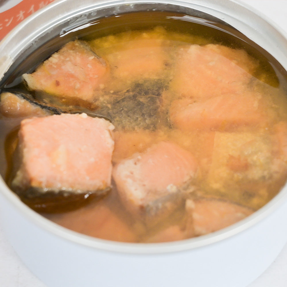 レモ缶境港サーモン １缶７８ｇ  送料無料 ヤマトフーズ お土産 保存食 非常食 キャンプ おつまみ