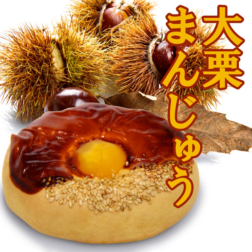 大栗まんじゅう 手作り ２３０ｇ 全菓博会長賞受賞 ４個セット 送料込み びっくり大きい饅頭 イベント 和菓子 手土産 お祝い お供え 法事