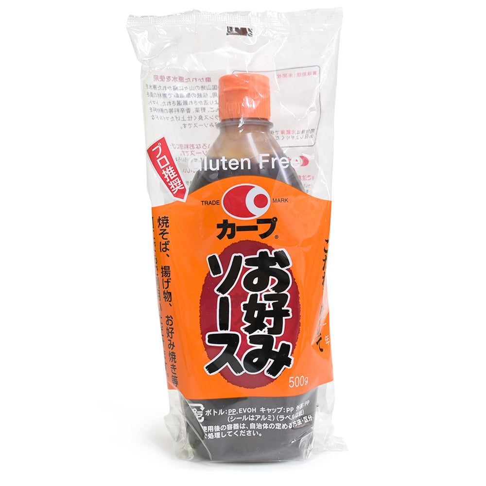 カープお好みソース ５００ｇ ６本セット 送料込み 毛利醸造 カープソース グルテンフリー プロの味