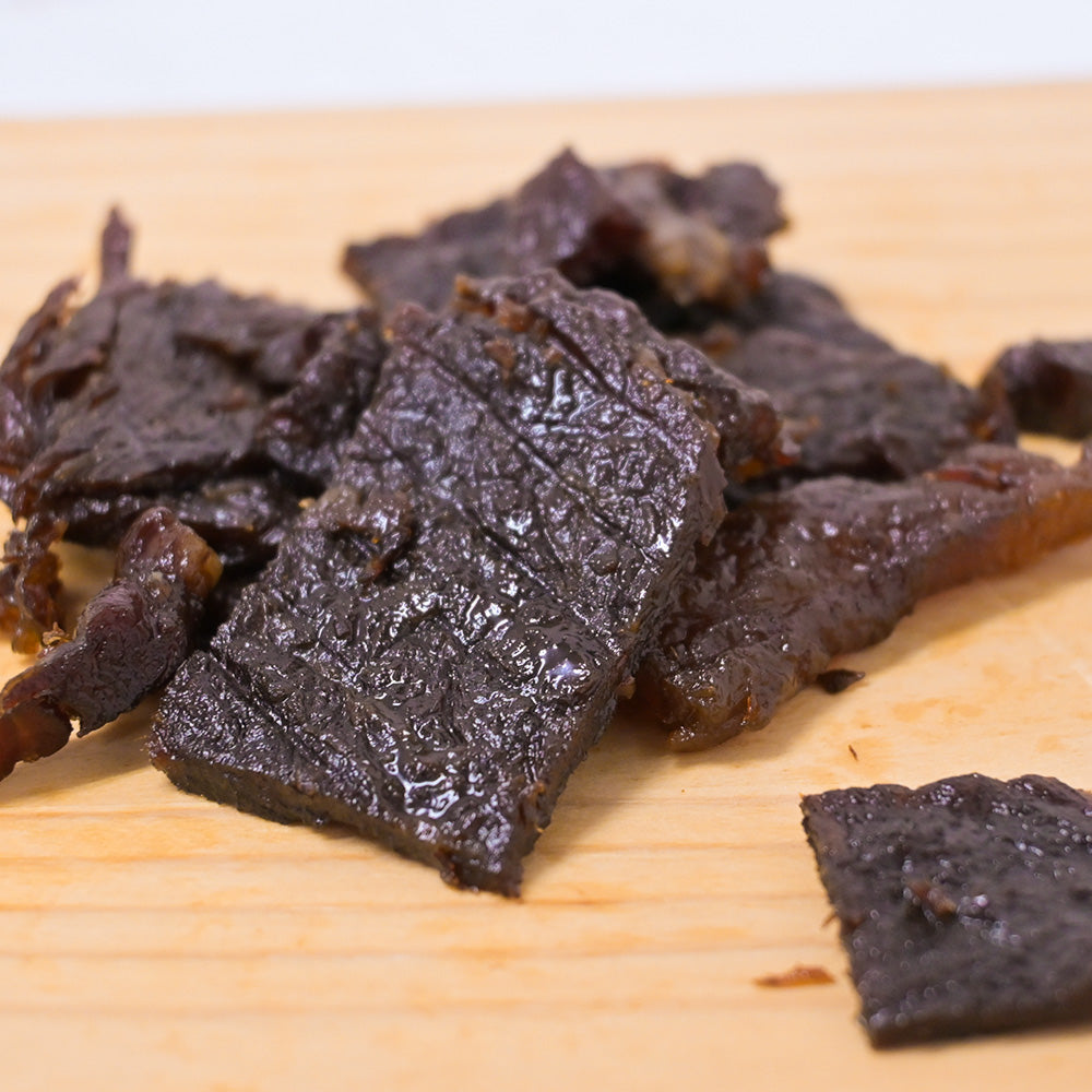 テング ビーフジャーキー 宮崎牛オリジナル ２５g 送料込み ゆず胡椒味 おつまみ 国産牛 天狗 ポストお届け便セット