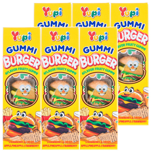 EIM YUPI グミバーガー３Ｐ 送料無料 パーティーグミ 海外グミ 輸入グミ エイム ユピ ハンバーガーグミ 変わり種グミ SNS