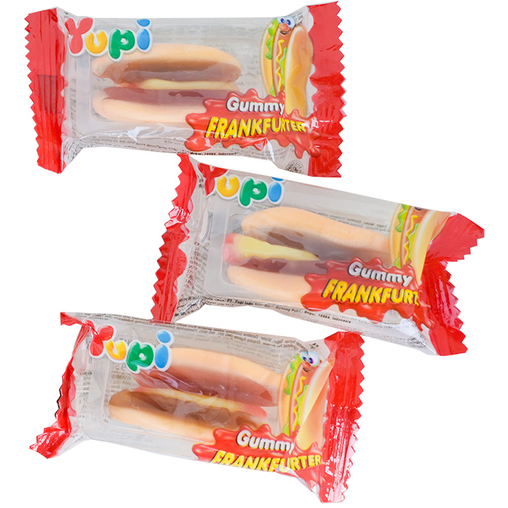 EIM YUPI グミホットドッグ３Ｐ 送料無料 パーティーグミ 海外グミ 輸入グミ エイム ユピ 変わり種グミ SNS