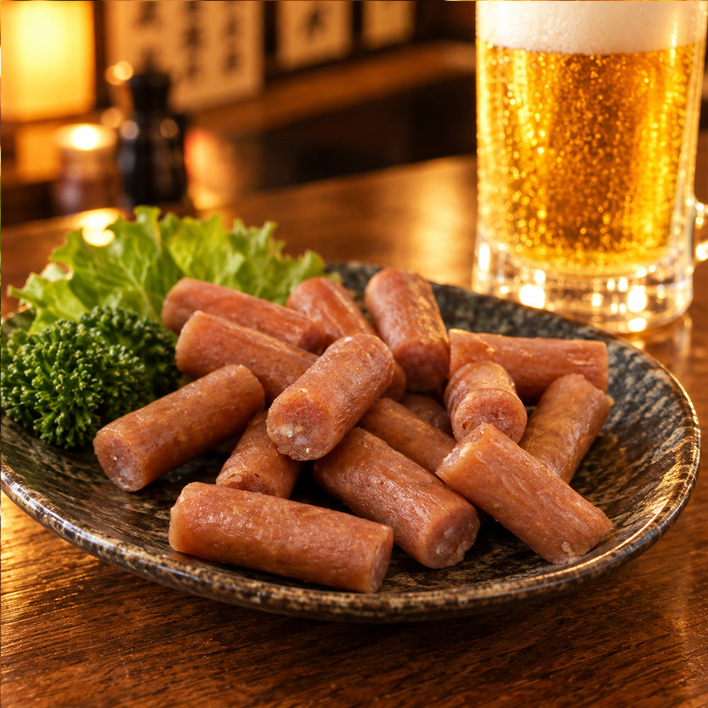 ドライソーセージ カルパス１００ｇ １０袋セット 送料込み ひろしまグルメショップ おつまみ おやつ ポスト便 お徳用