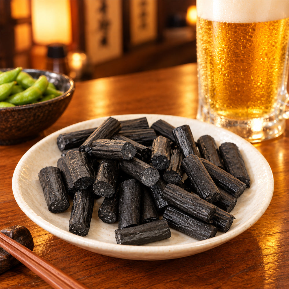 黒いカルパス １００ｇ １０袋セット 送料込み ひろしまグルメショップ ドライソーセージ おつまみ おやつ ポスト便 お徳用